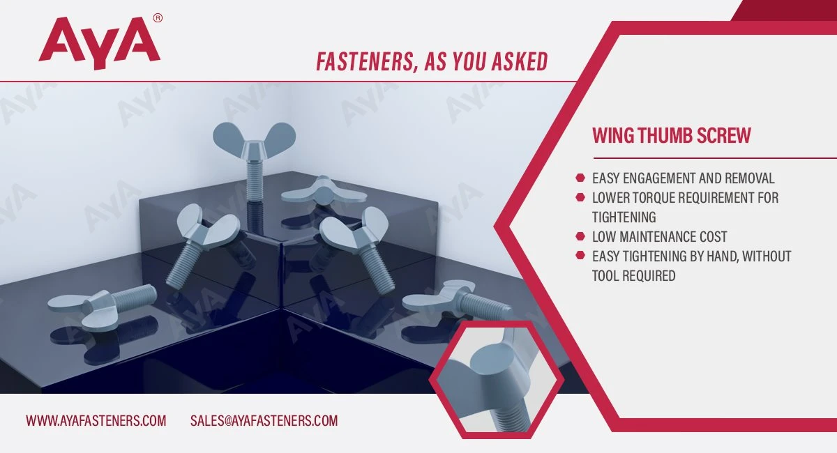 Wing Thumb Screw-advantages